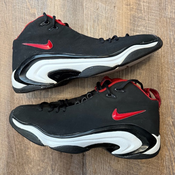 Nike Air Pippen 2 II Black Varsity Red White 2006 Chicago